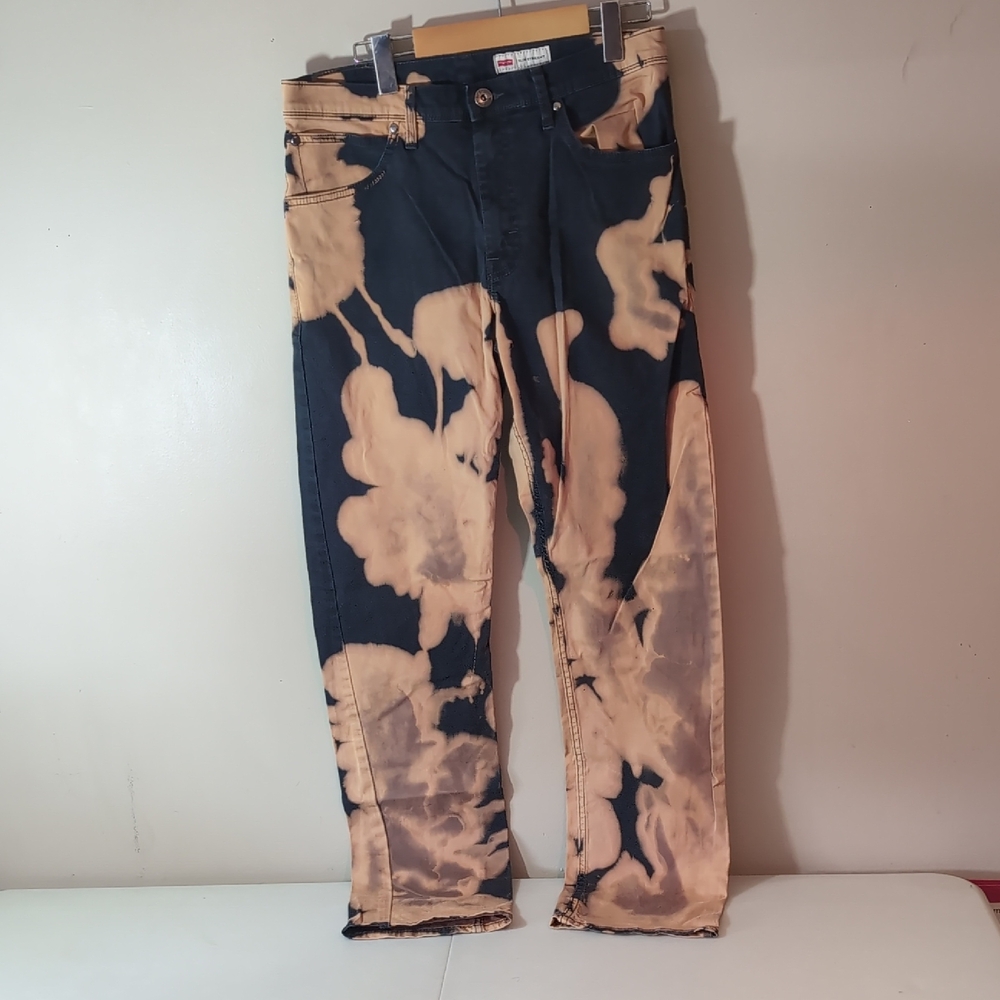 Wrangler Slim Straight Jeans Acid Wash 32X32